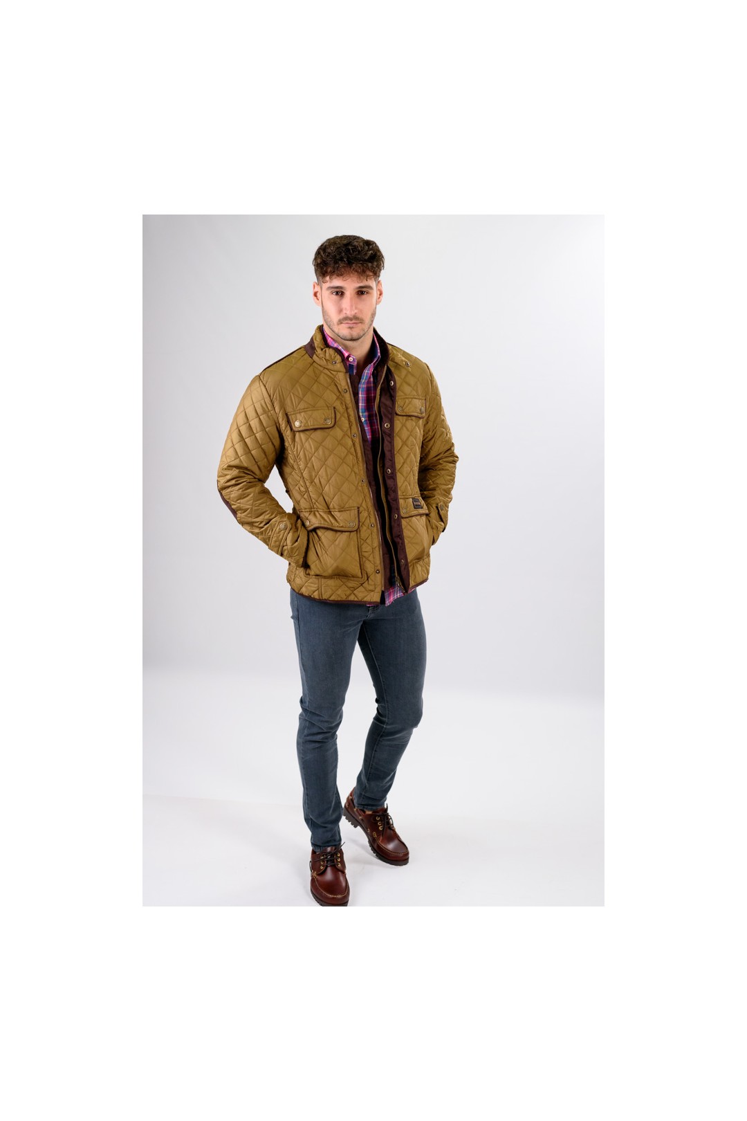 CHAQUETA NEW LUTON CAMEL