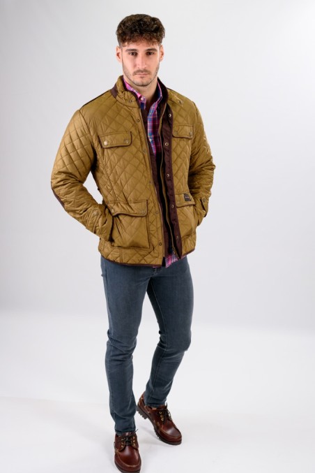 CHAQUETA NEW LUTON CAMEL