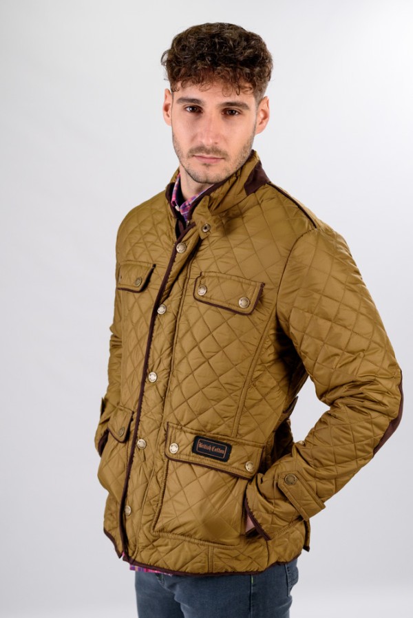 CHAQUETA NEW LUTON CAMEL 2