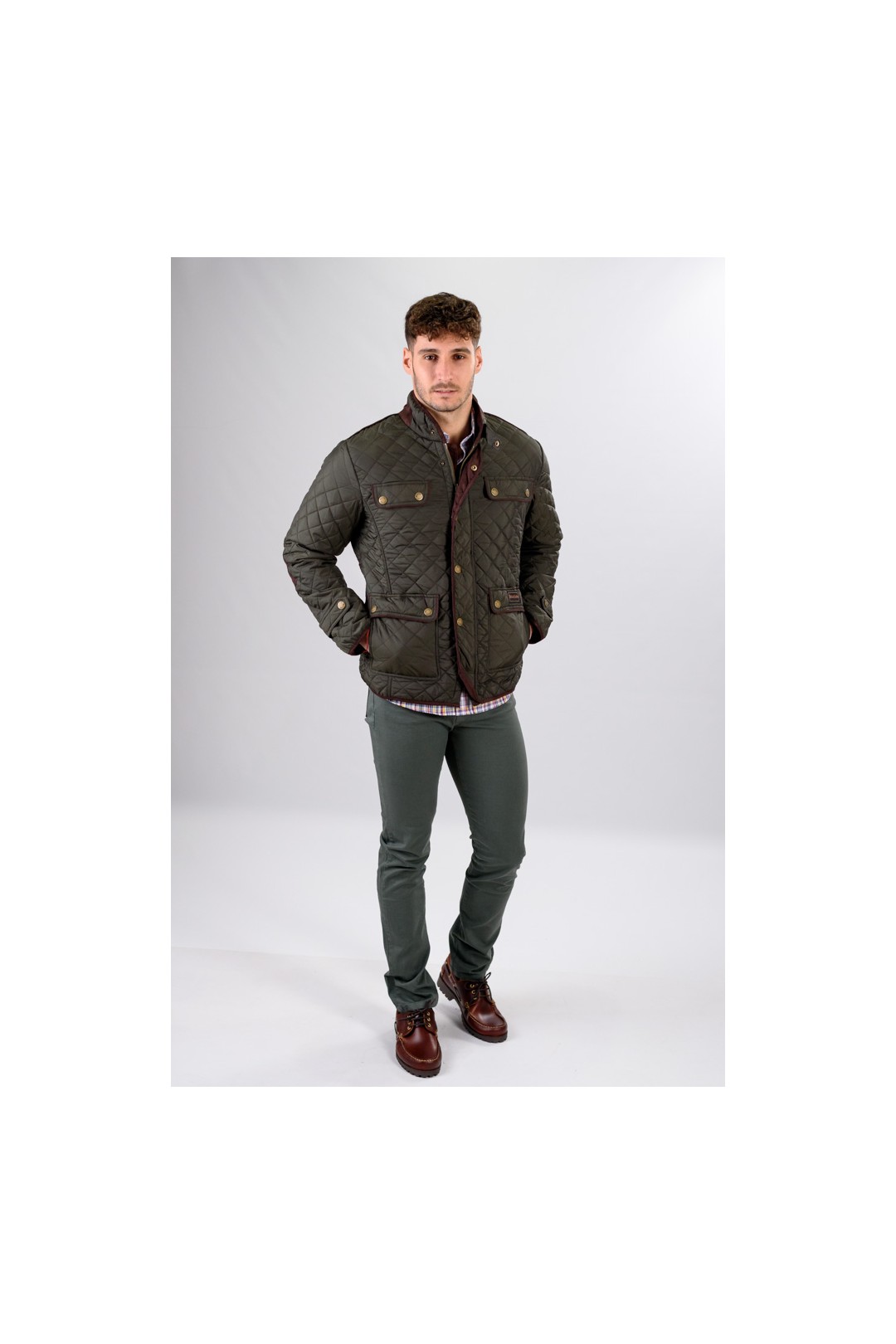 CHAQUETA NEW LUTON VERDE