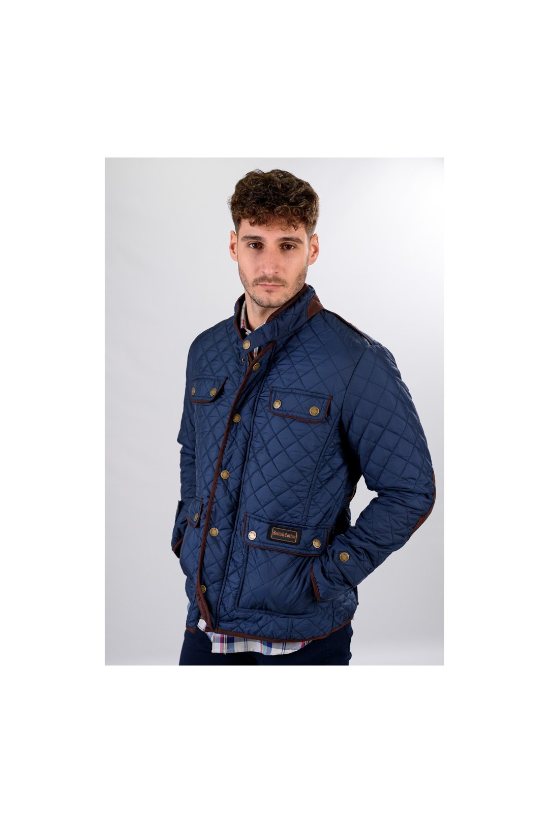 CHAQUETA NEW LUTON AZUL MARINO