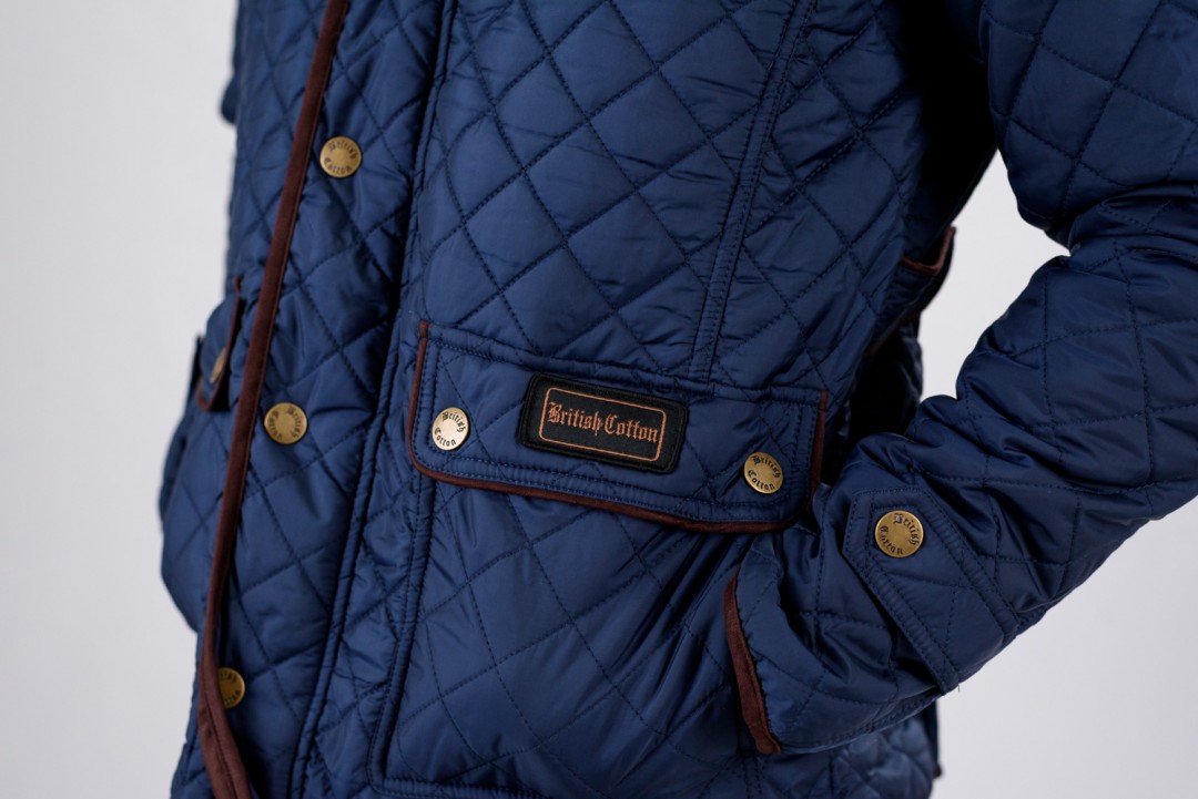 CHAQUETA NEW LUTON AZUL MARINO