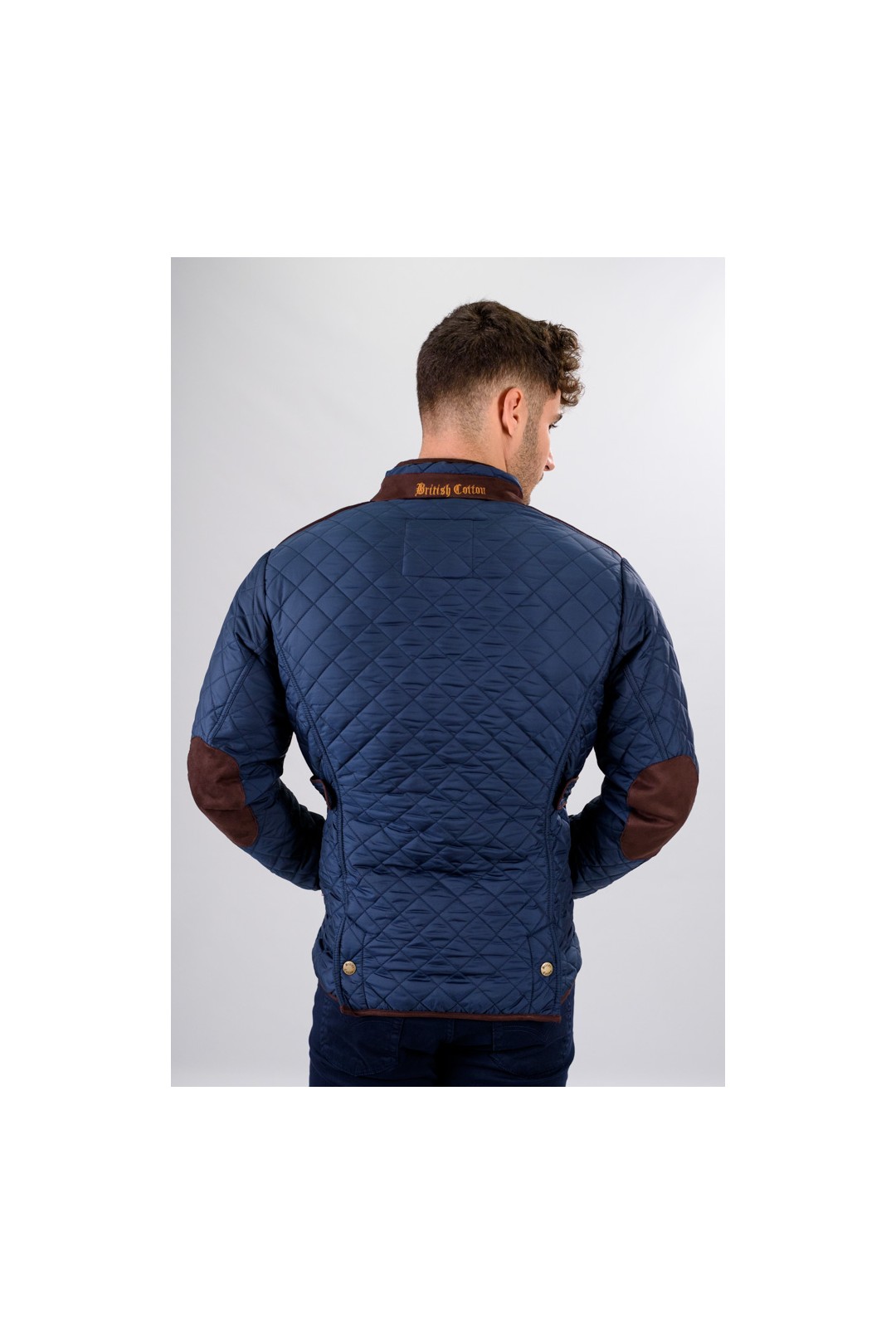 CHAQUETA NEW LUTON AZUL MARINO