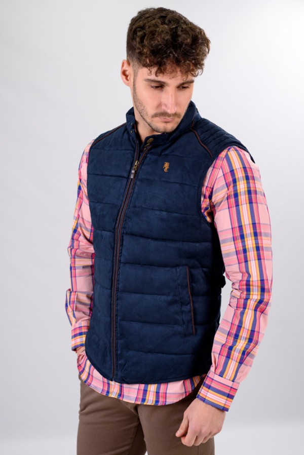 CHALECO HOMBRE VERONA AZUL MARINO 2