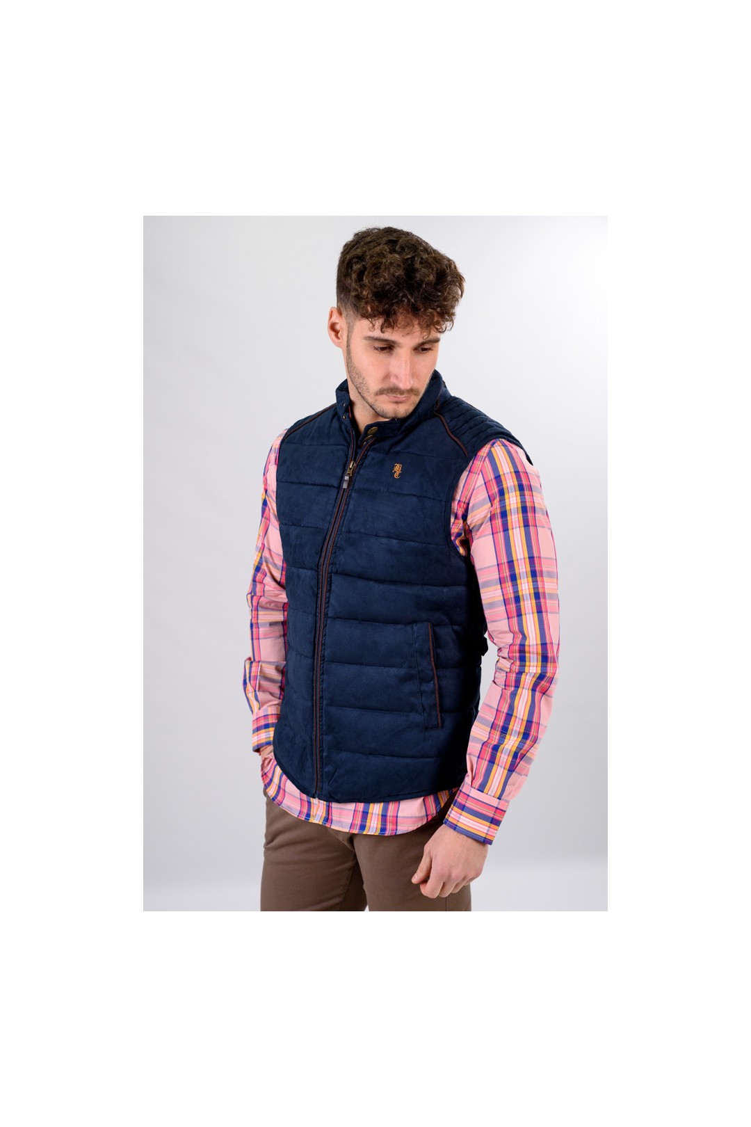 GILET HOMME VERONA BLEU MARINE