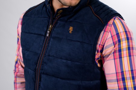 CHALECO HOMBRE VERONA AZUL MARINO