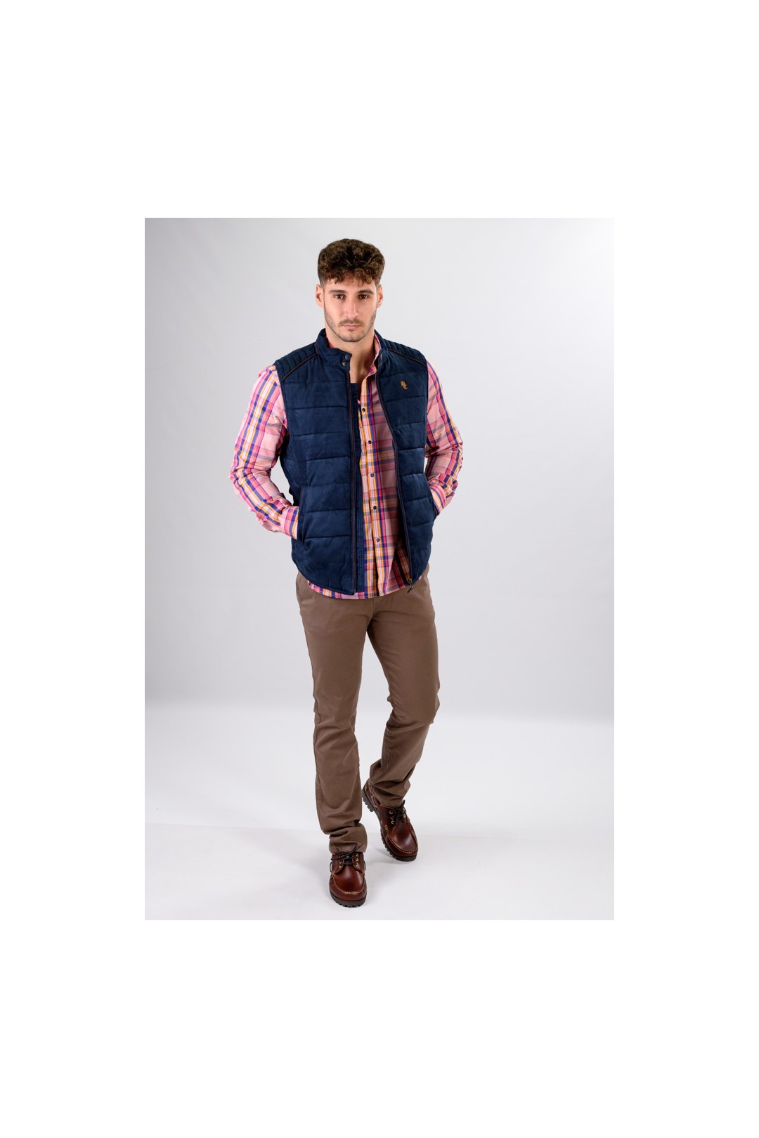 CHALECO HOMBRE VERONA AZUL MARINO
