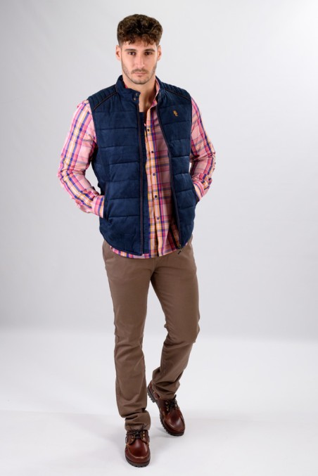CHALECO HOMBRE VERONA AZUL MARINO