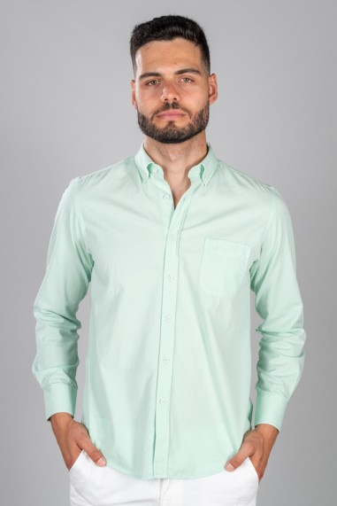 CAMISA VERDE AGUA