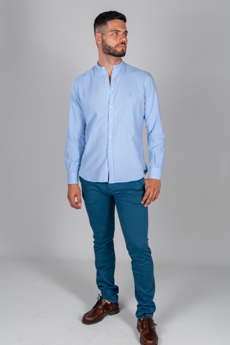 CAMISA MAHO AZUL CELESTE