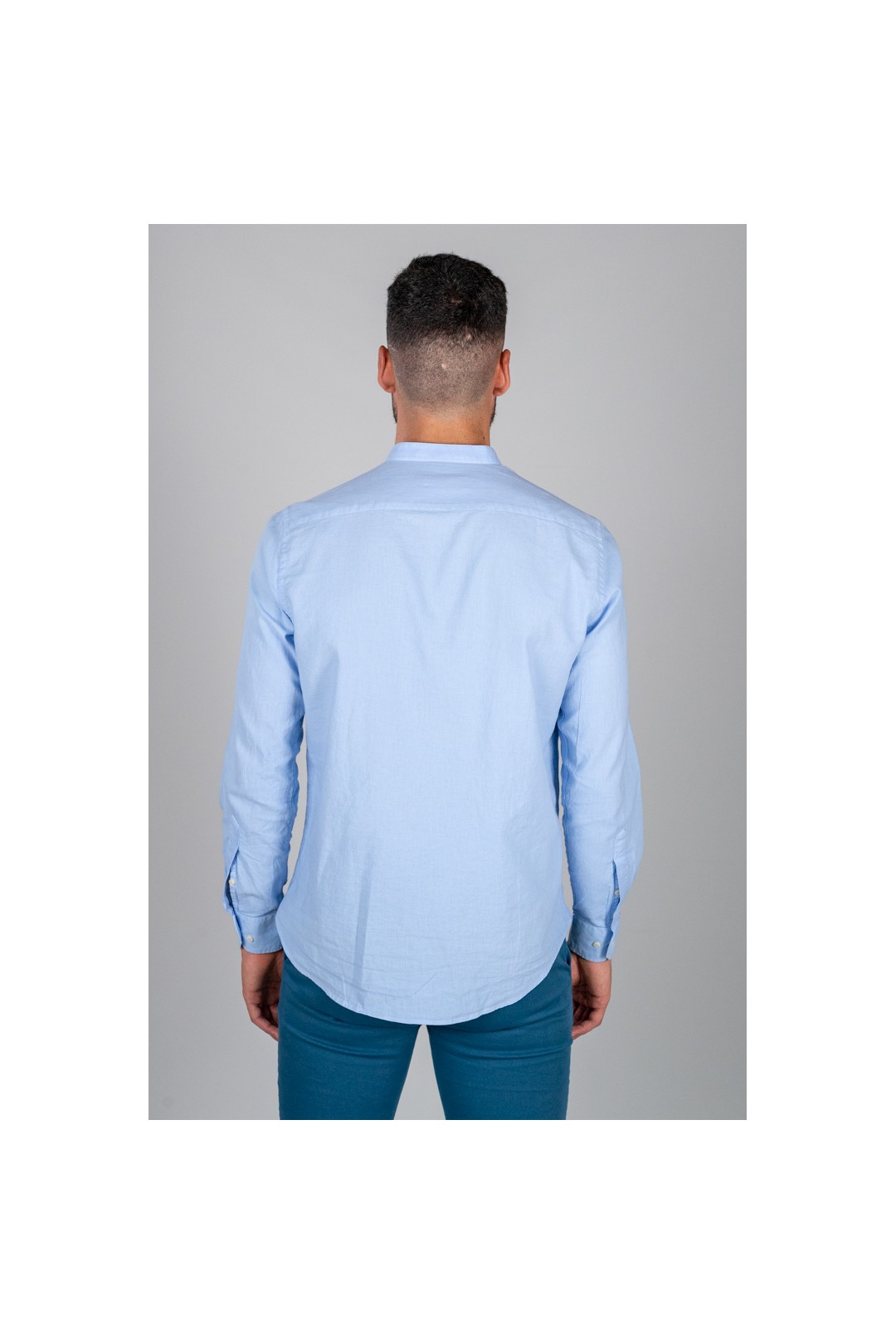 CAMISA MAHO AZUL CELESTE