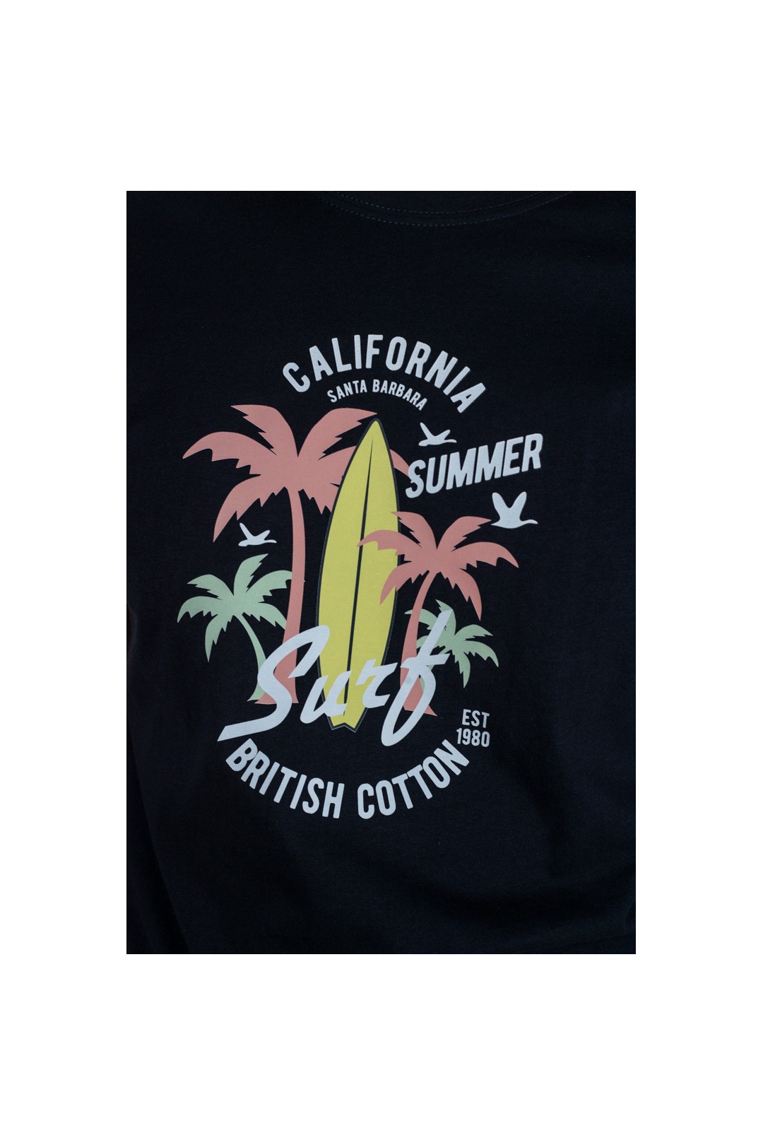 T-SHIRT DE SURF BLEU MARINE
