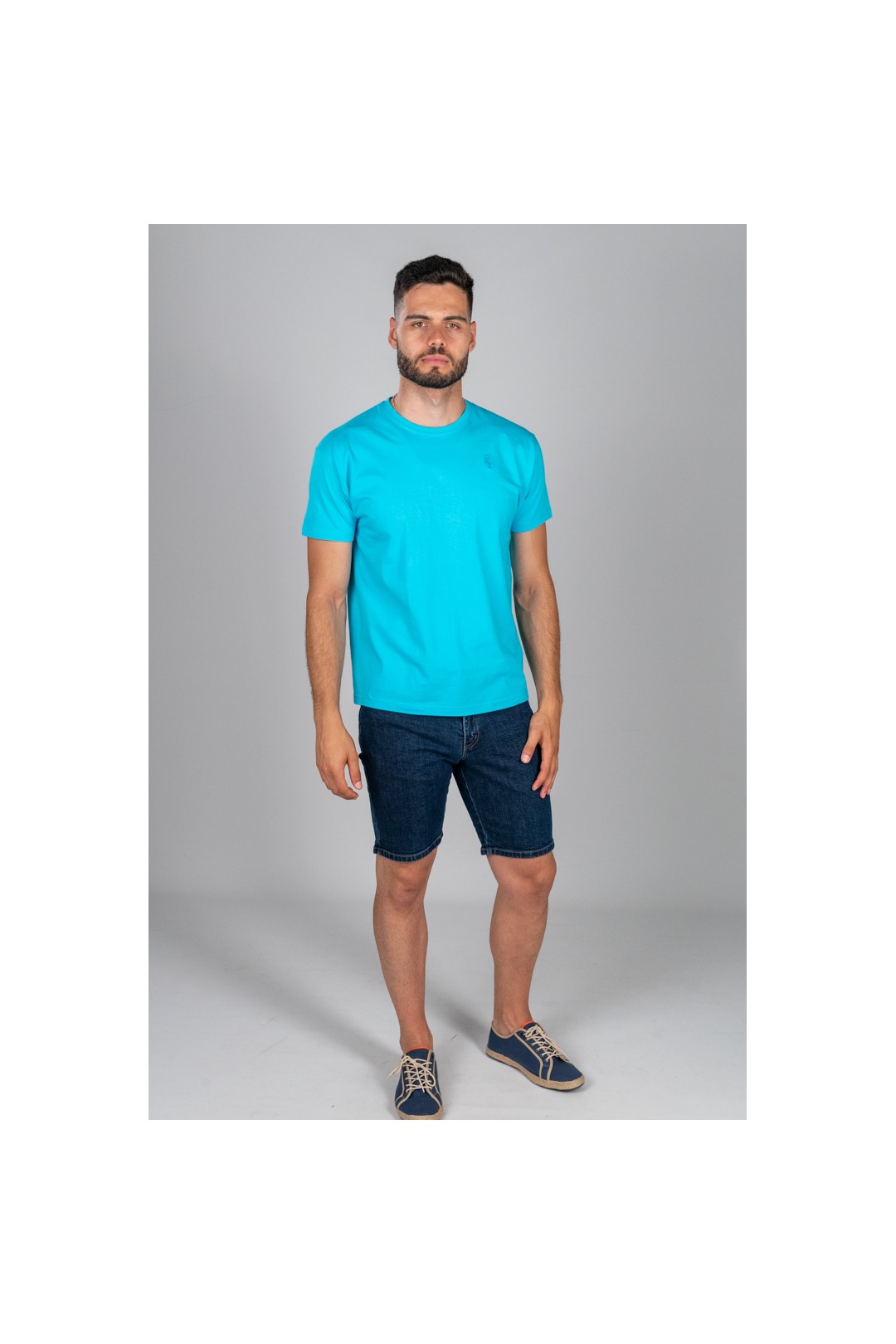 CAMISETA TURQUESA BC