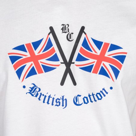 CAMISETA BANDERAS BRITISH BLANCA