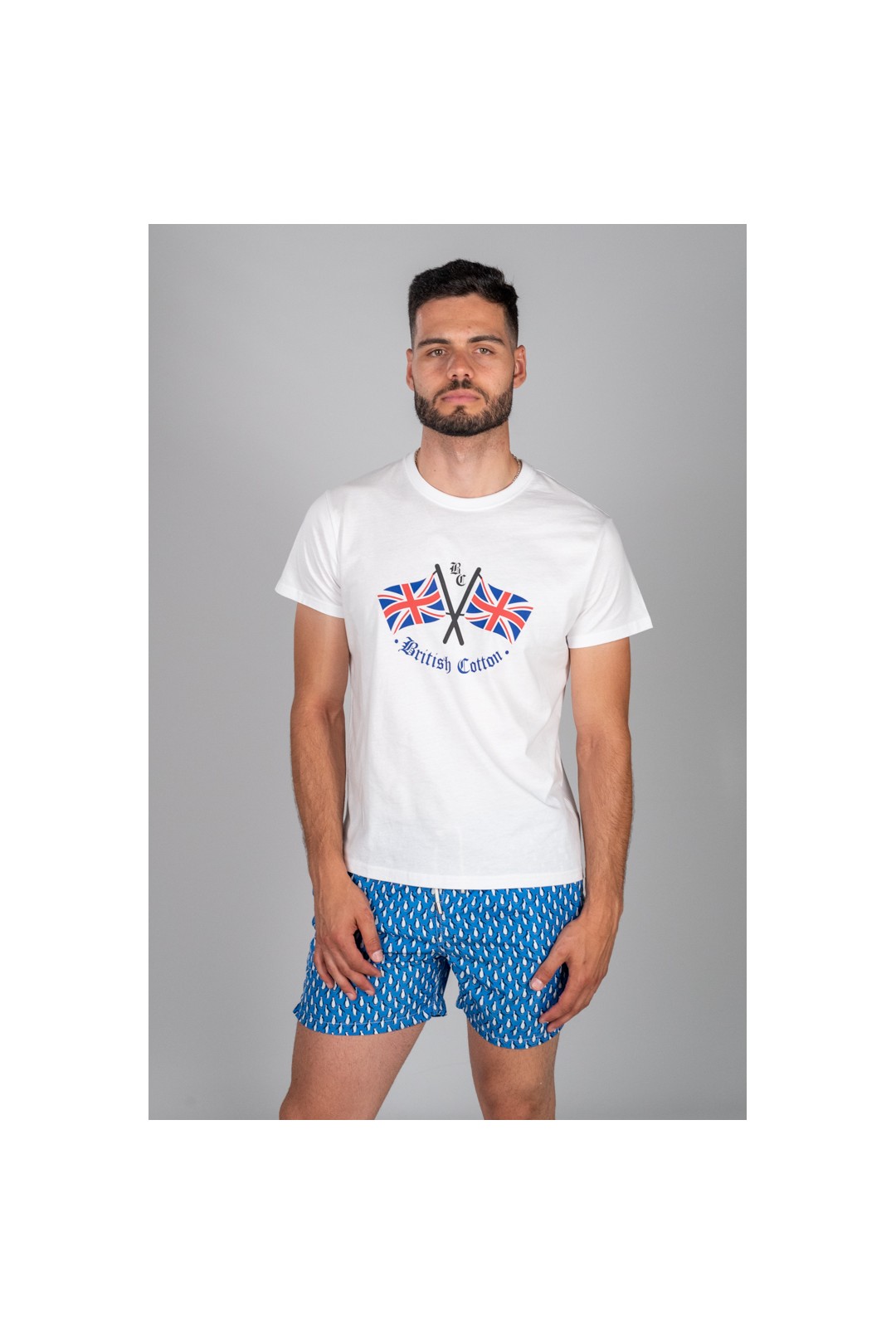 CAMISETA BANDERAS BRITISH BLANCA