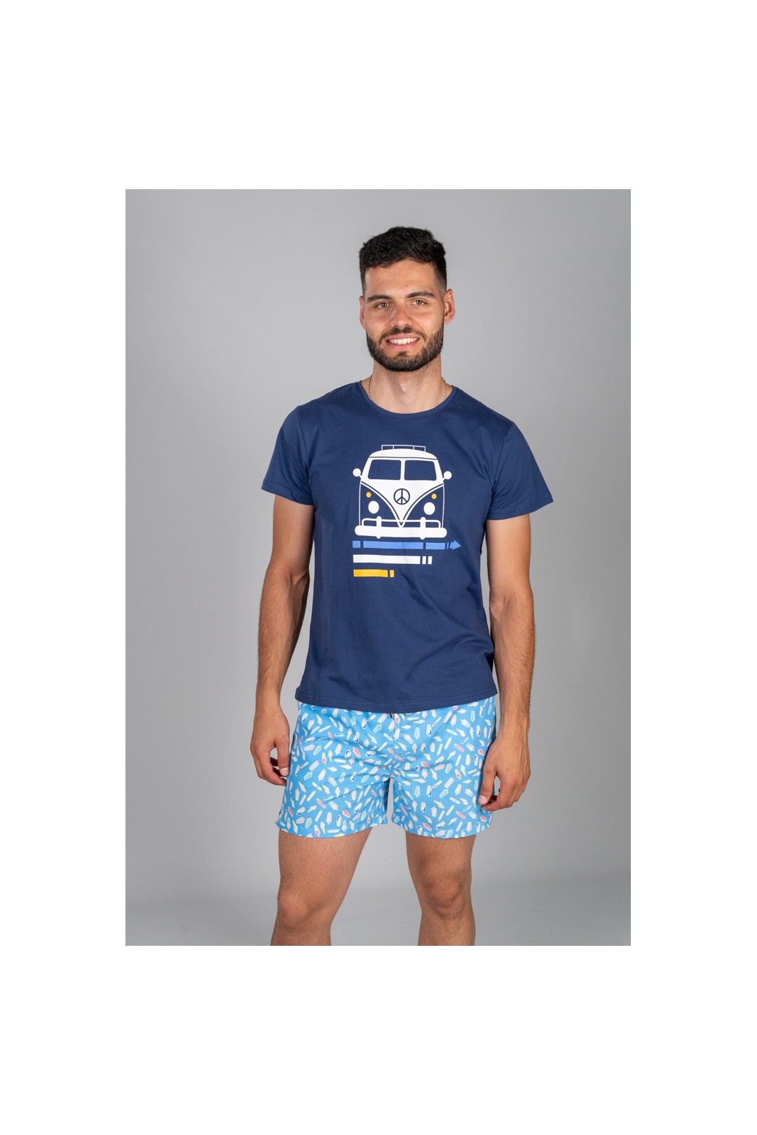BAÑADOR HELADOS AZUL