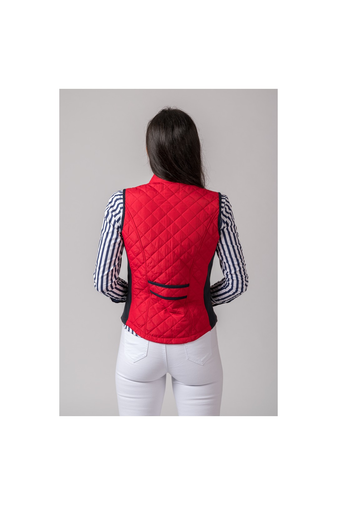 CHALECO MUJER ACEDERA ROJO