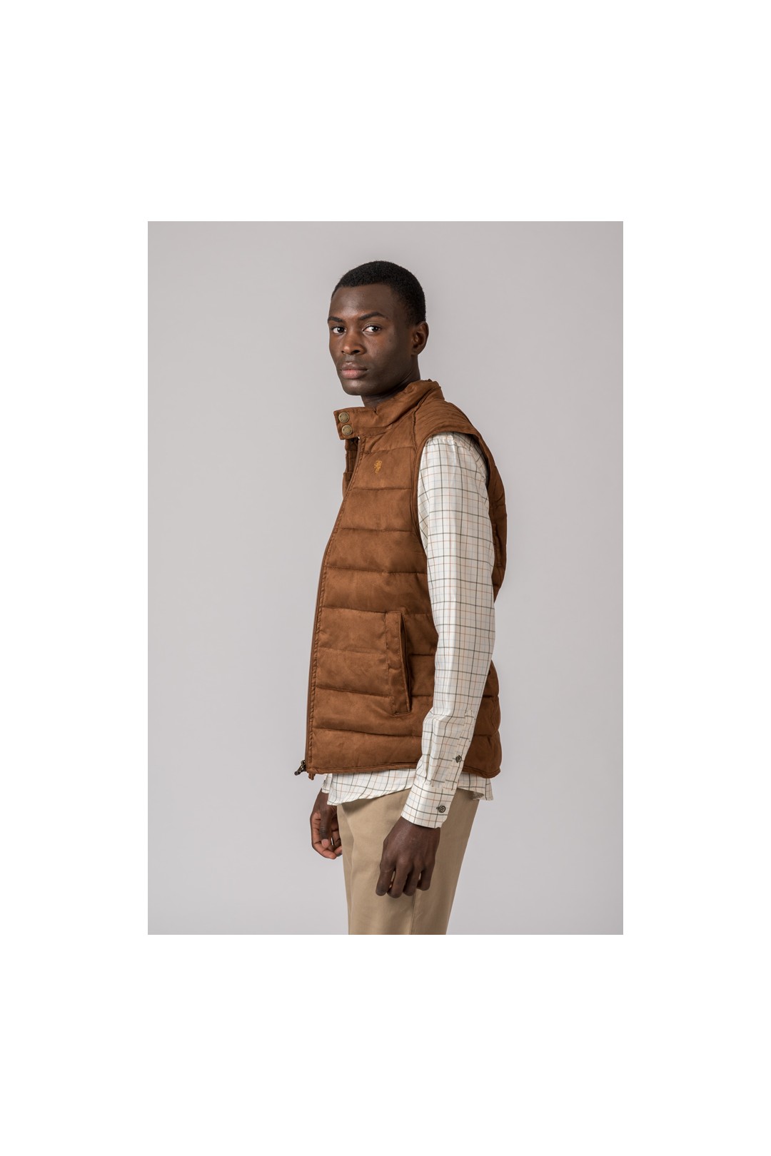 CHALECO HOMBRE VERONA MARRÓN
