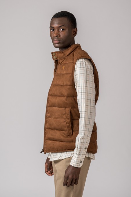 GILET HOMME VERONA MARRON