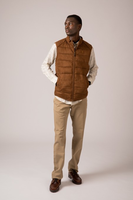 CHALECO HOMBRE VERONA MARRÓN