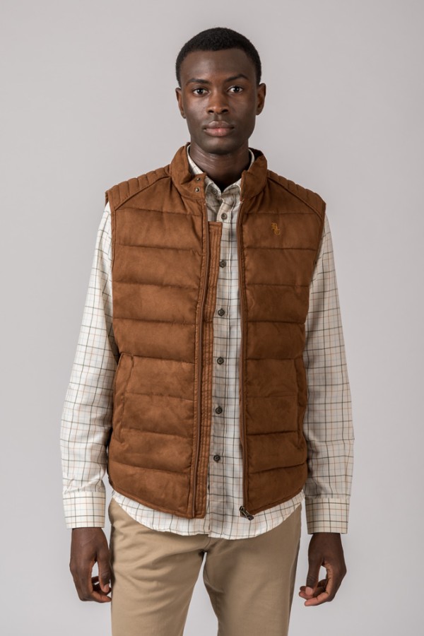 CHALECO HOMBRE VERONA MARRÓN