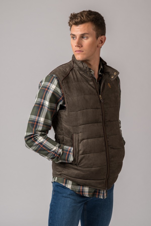 GILET HOMME VERT VÉRONE