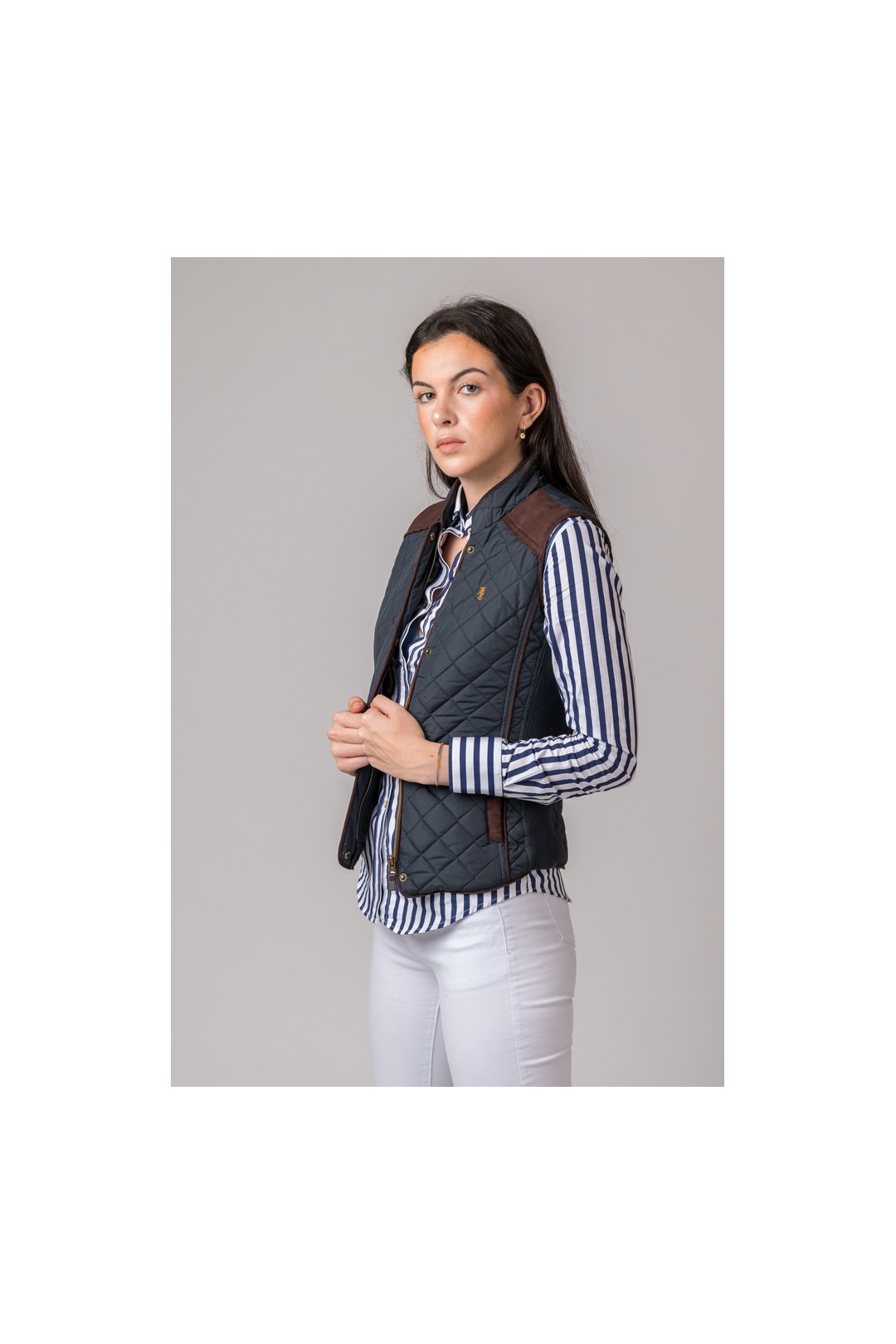 GILET FEMME NEW KIMBERLY BLEU MARINE