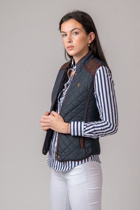 GILET FEMME NEW KIMBERLY BLEU MARINE