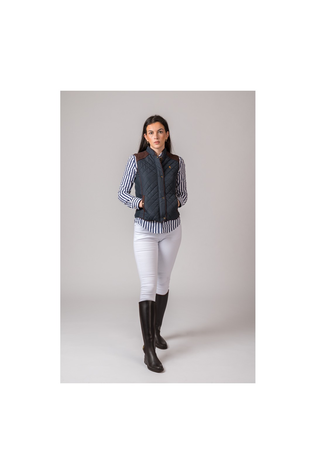 GILET FEMME NEW KIMBERLY BLEU MARINE