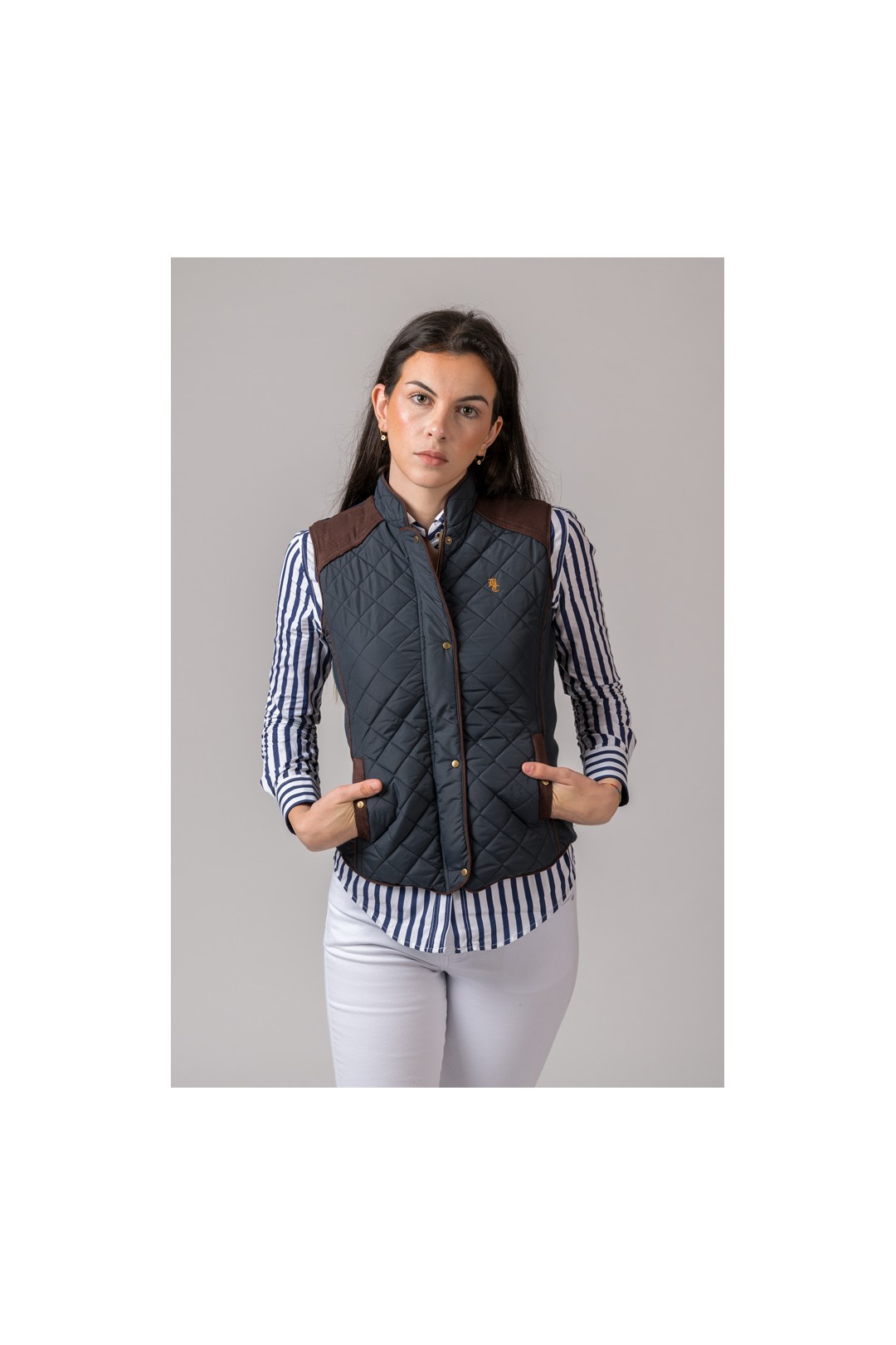 GILET FEMME NEW KIMBERLY BLEU MARINE