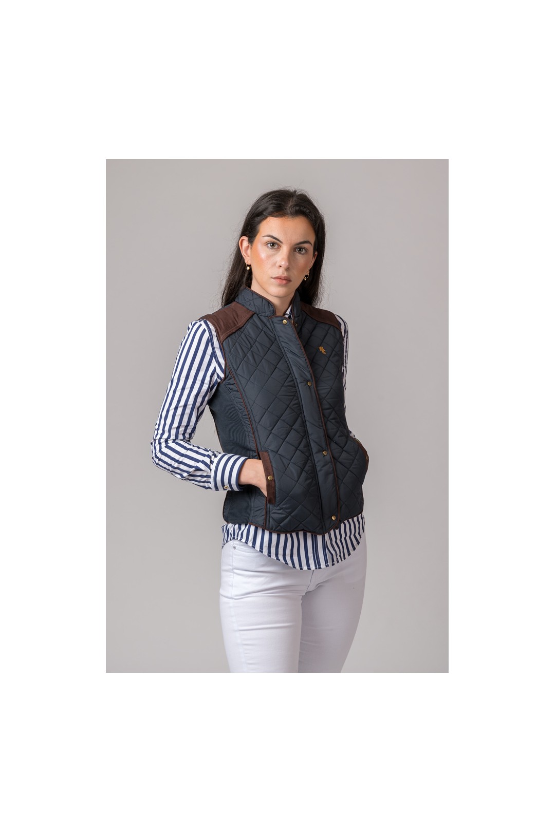 GILET FEMME NEW KIMBERLY BLEU MARINE