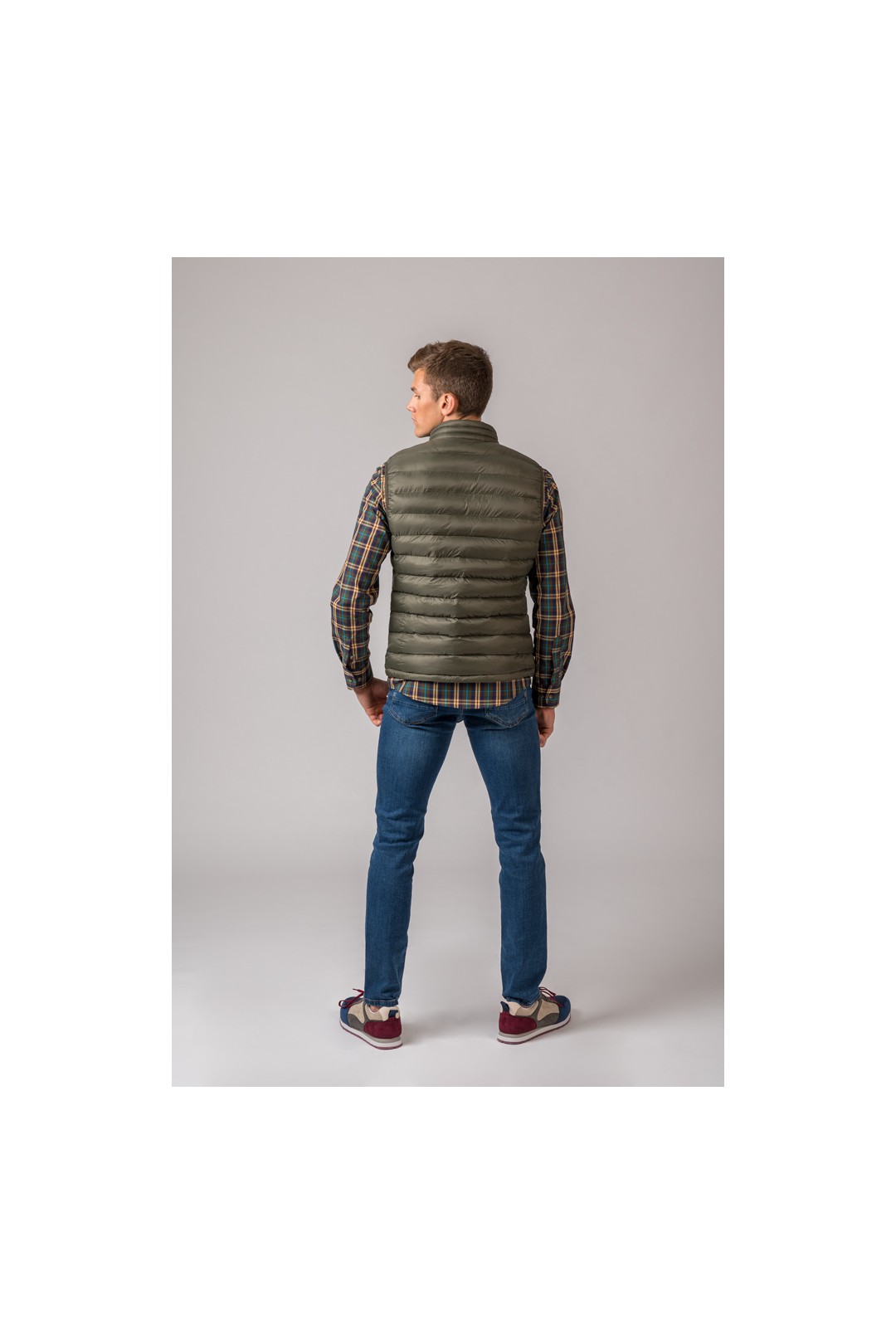 CHALECO HOMBRE LUGO VERDE KAKI