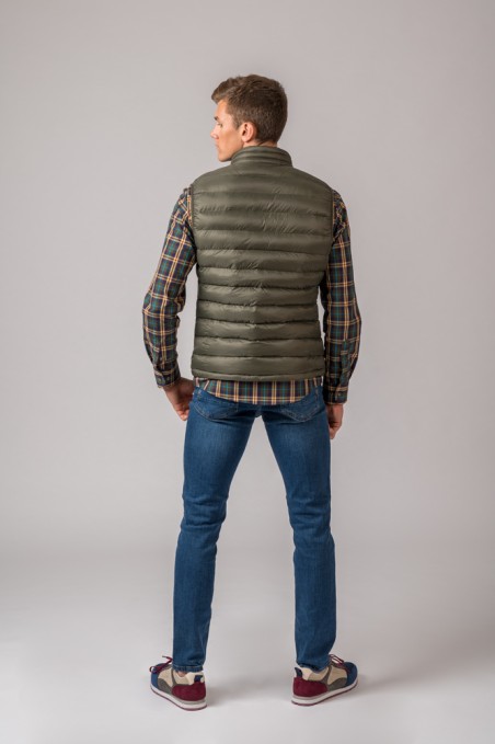 CHALECO HOMBRE LUGO VERDE KAKI