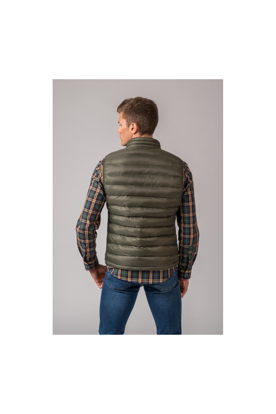 CHALECO HOMBRE LUGO VERDE KAKI