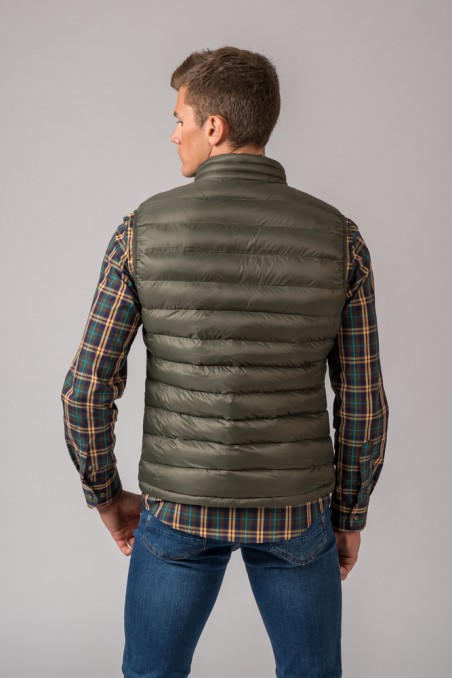 CHALECO HOMBRE LUGO VERDE KAKI