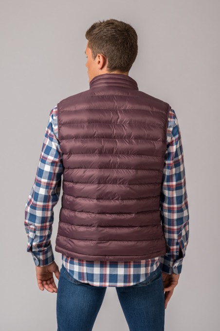 GILET HOMME LUGO BURGUNDY