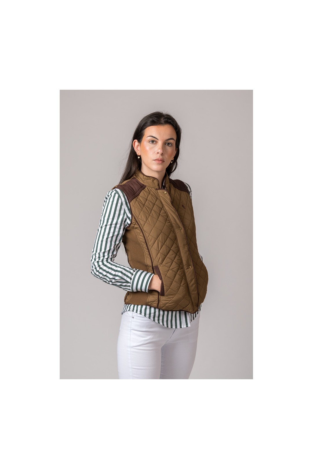 CHALECO MUJER NEW KIMBERLY CAMEL