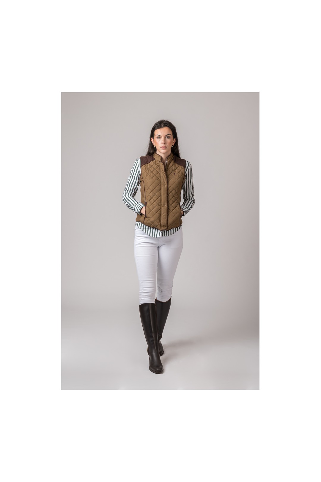CHALECO MUJER NEW KIMBERLY CAMEL