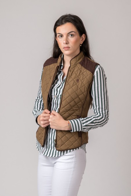 CHALECO MUJER NEW KIMBERLY CAMEL