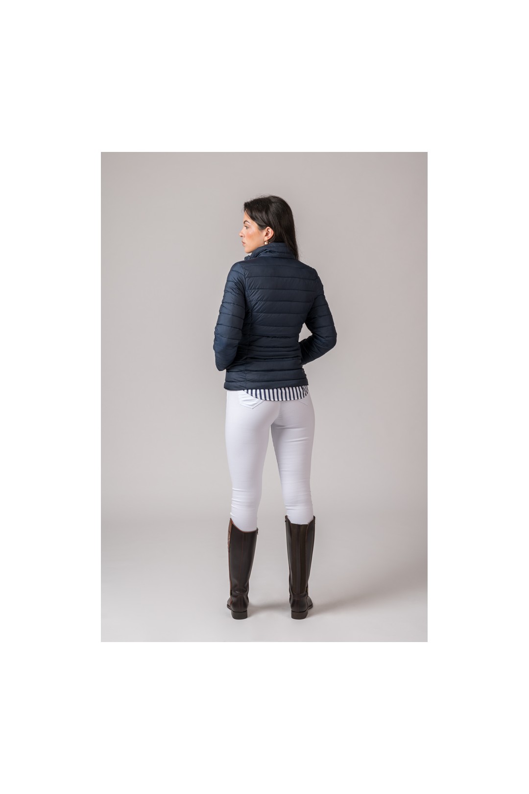 CAZADORA MUJER VICTORIA AZUL MARINO