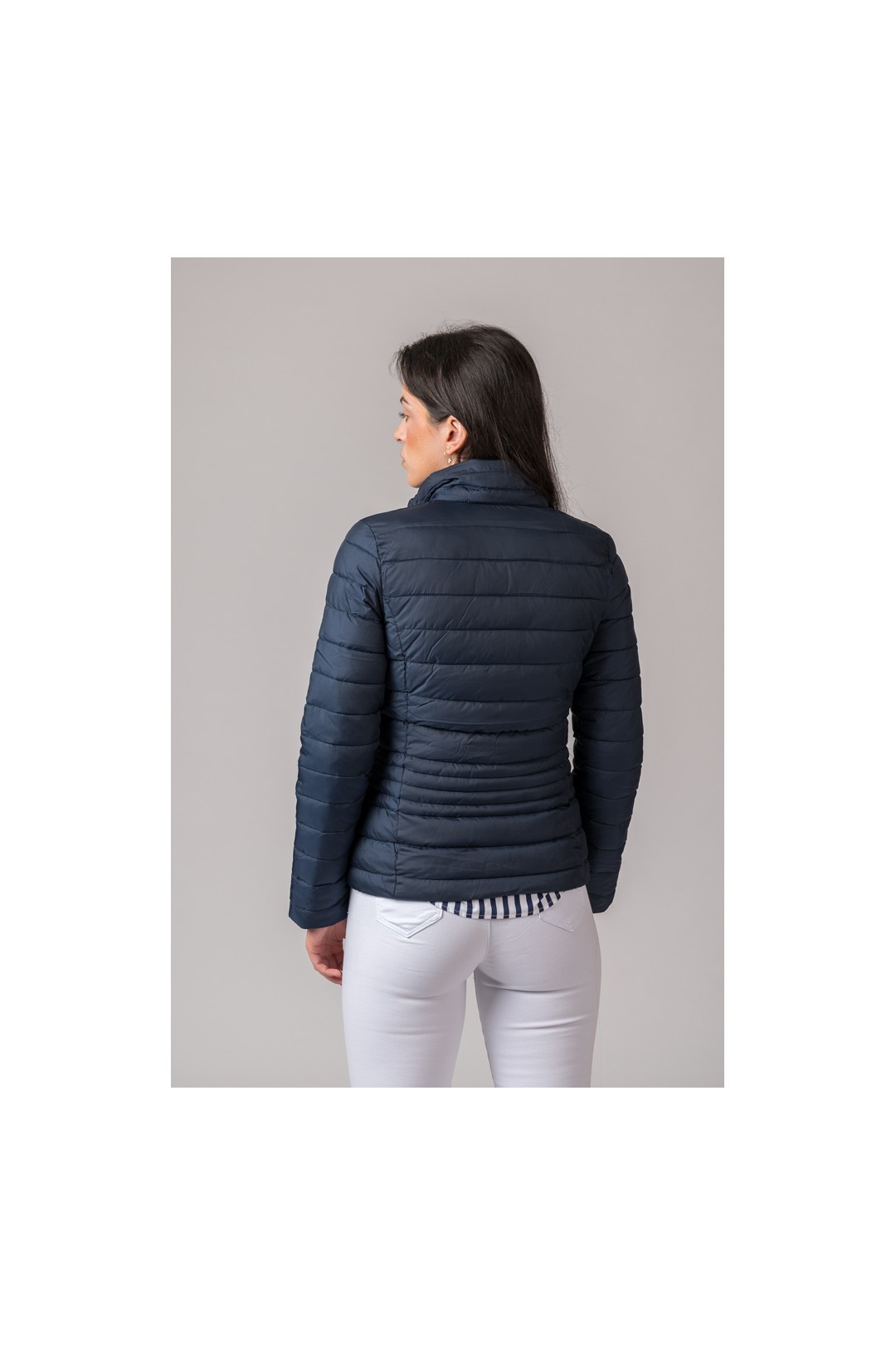 CAZADORA MUJER VICTORIA AZUL MARINO