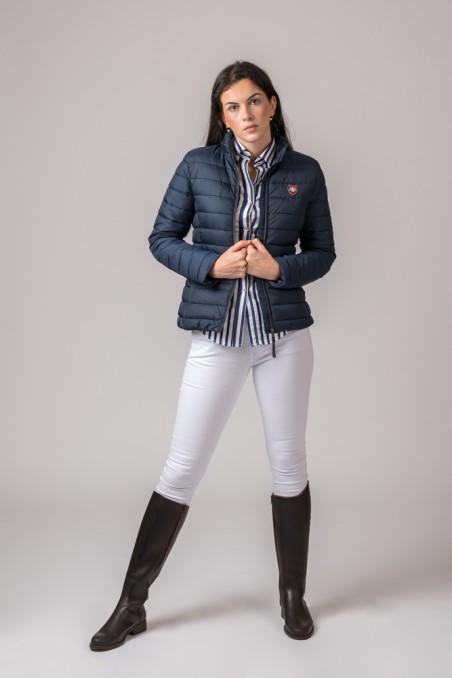 CAZADORA MUJER VICTORIA AZUL MARINO