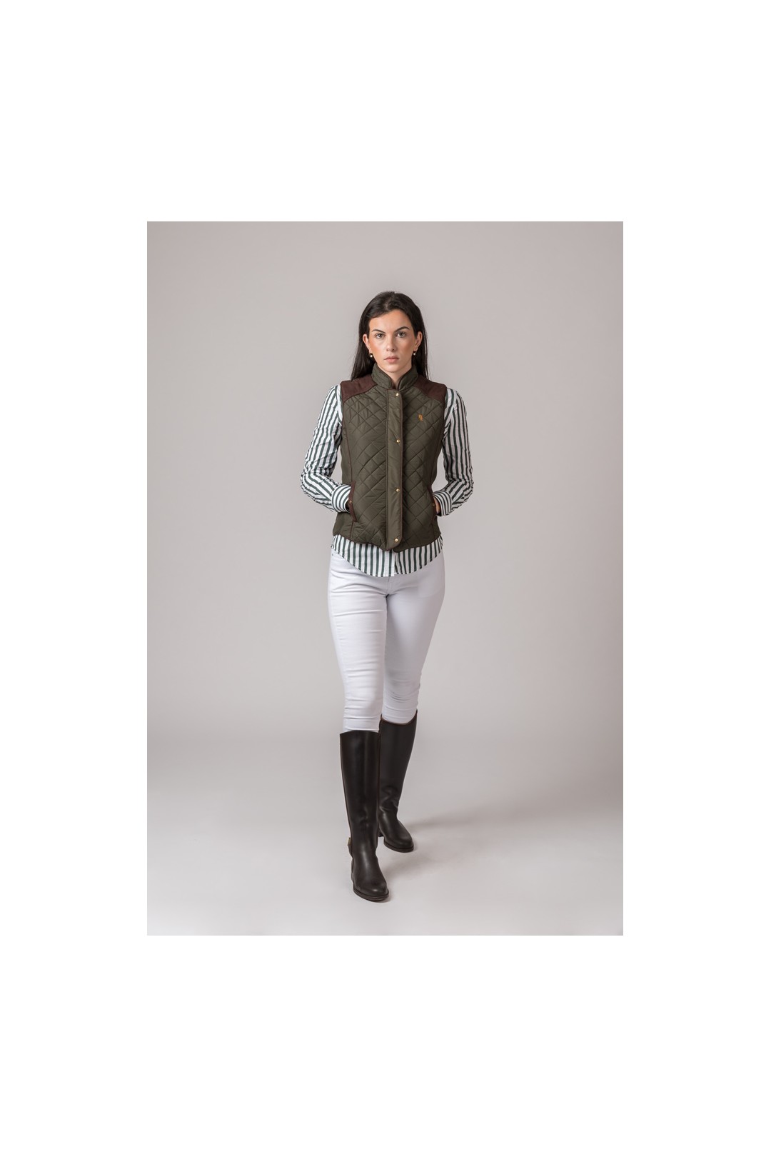 GILET FEMME NEW KIMBERLY GREEN