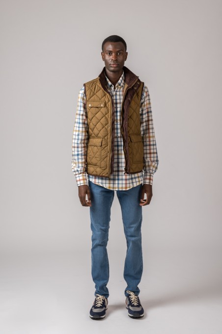 CHALECO HOMBRE OPORTO CAMEL