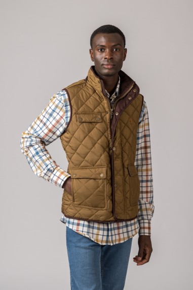 CHALECO HOMBRE OPORTO CAMEL