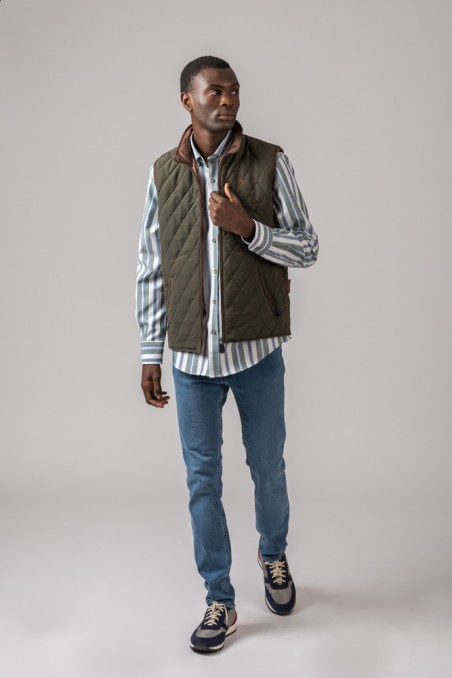 CHALECO HOMBRE CRO BRITISH VERDE