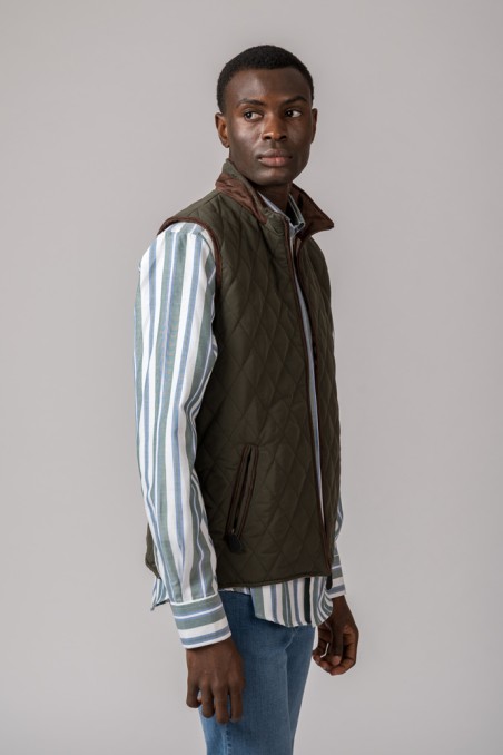 CHALECO HOMBRE CRO BRITISH VERDE