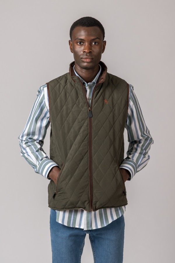 CHALECO HOMBRE CRO BRITISH VERDE 2