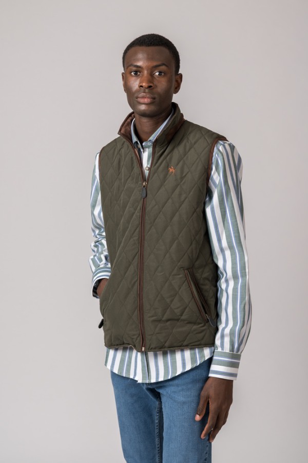 CHALECO HOMBRE CRO BRITISH VERDE