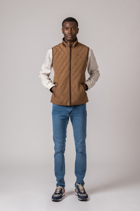 CHALECO HOMBRE CRO BRITISH CAMEL